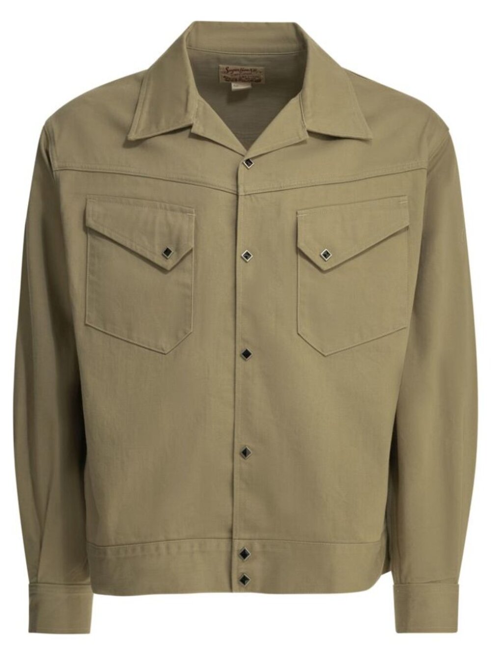 Sugar Cane Western Native American Overshirt Jacket Tag Size 38 Men